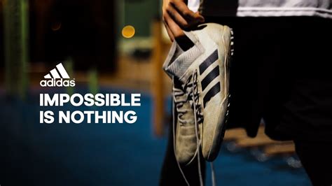 adidas impossible is nothing commercial.